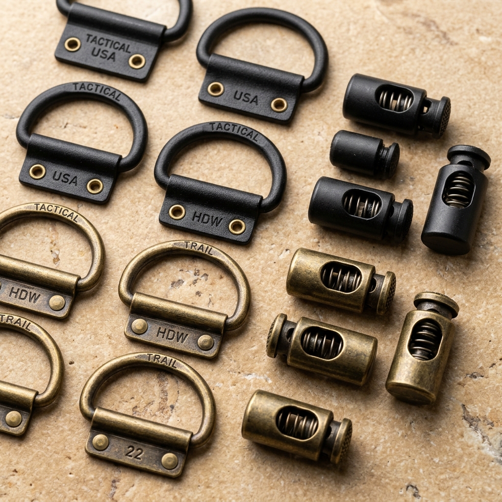 Naike Brass Eyelets & Speed Hooks Line