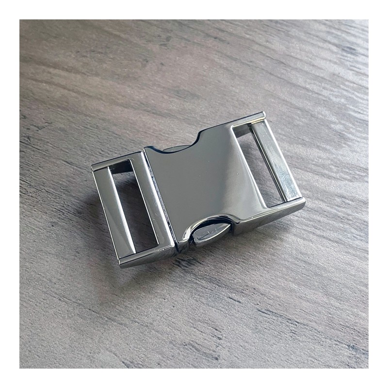 Side-Release Micro Metal Alloy Buckle footwear trim style
