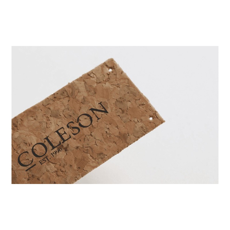 Natural Cork Hot-Pressed Shoe Label footwear trim style