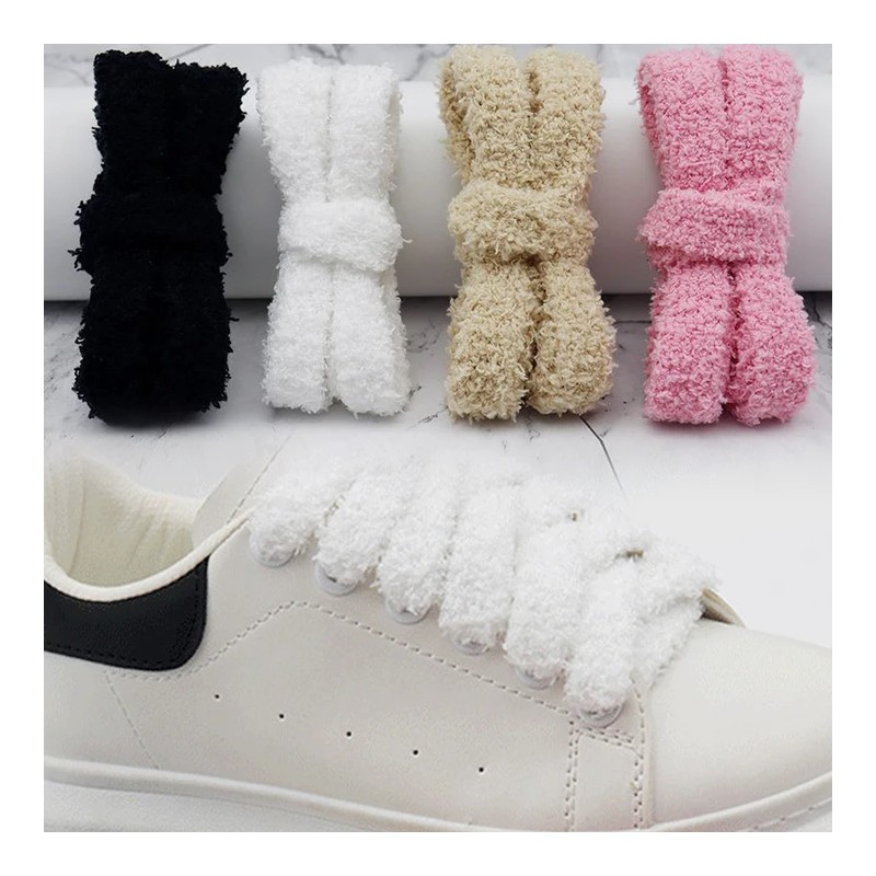 Mega Chunky Knitted Streetwear Laces footwear trim style