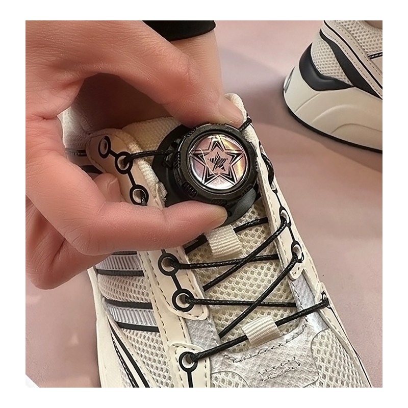 Rotary Dial Wire-Spool Fast Lacing System footwear trim style