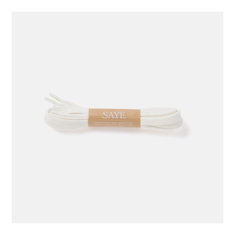 Recycled-content RPET Shoelace Concept footwear trim style