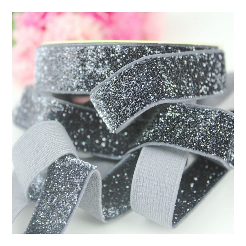 Extra-Soft Velvet Backed Stretch Elastic Tape footwear trim style