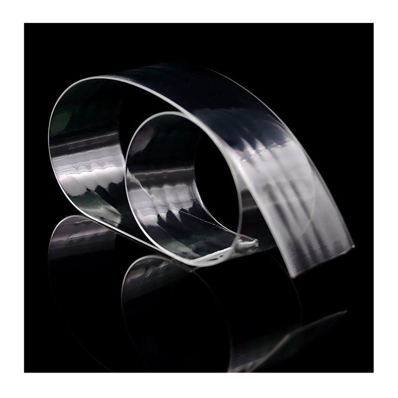 Transparent Thermoplastic Polyurethane (TPU) Elastic Band footwear trim style